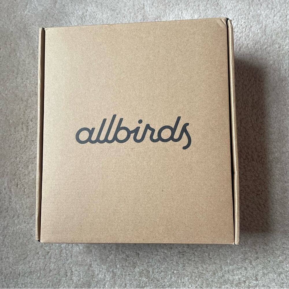 Allbirds Runner‎ Up Wool Mizzle Gray Sneakers NIB Size 9 - Picture 9 of 13
